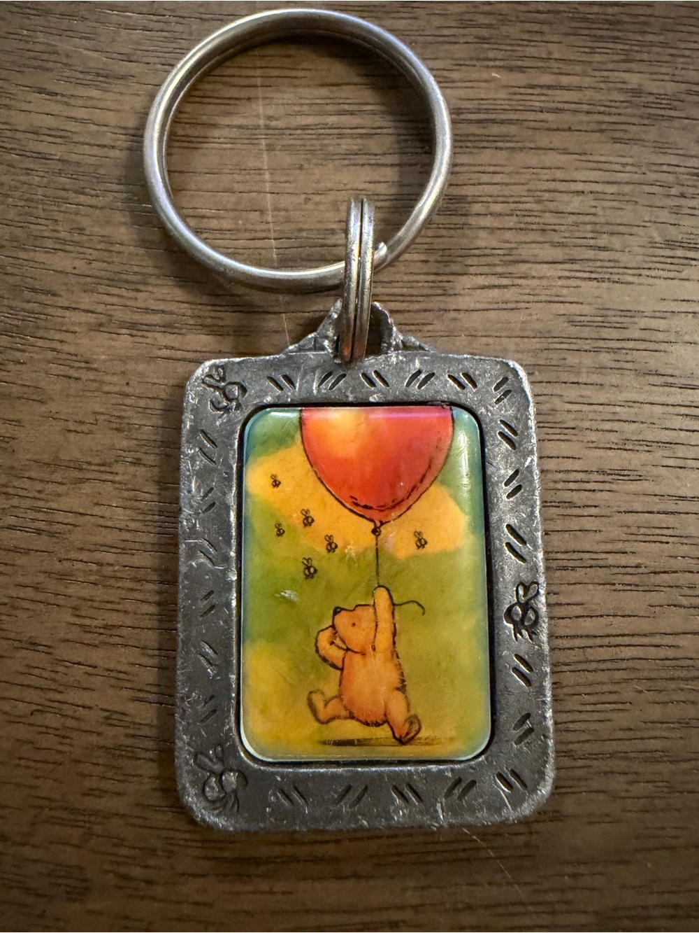Winnie The Pooh Danforth Vintage Pewter Key Chain
